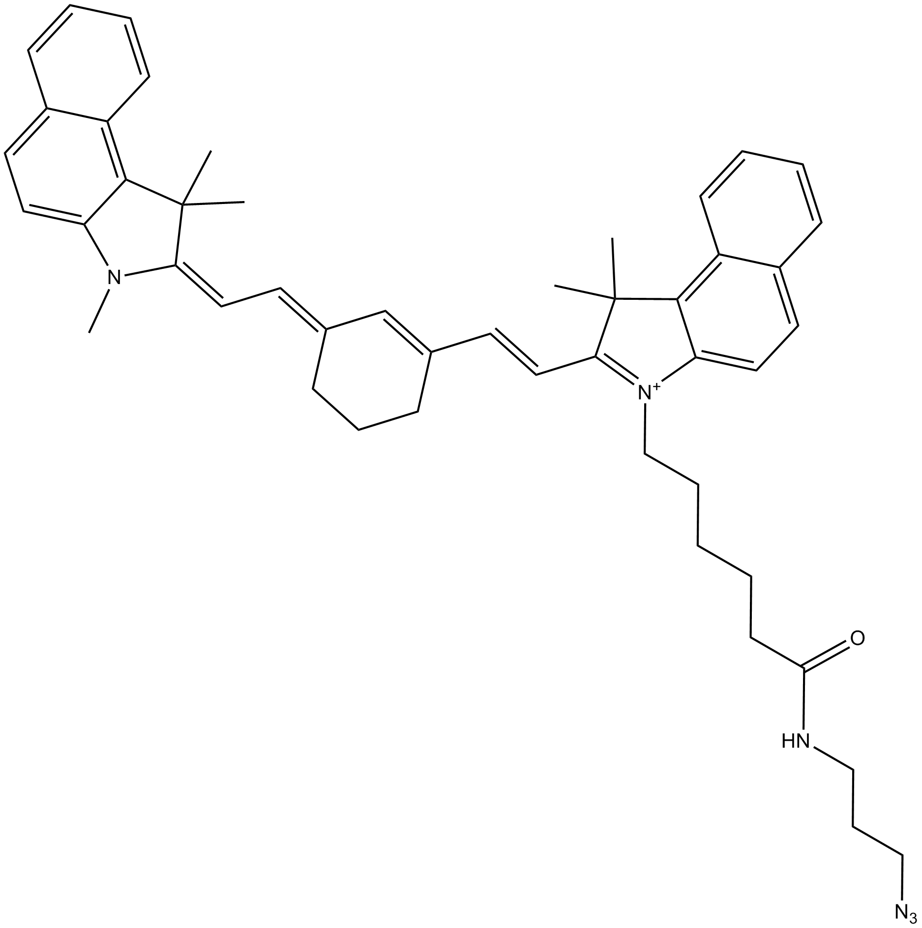 Cy7.5 azide (non-sulfonated)