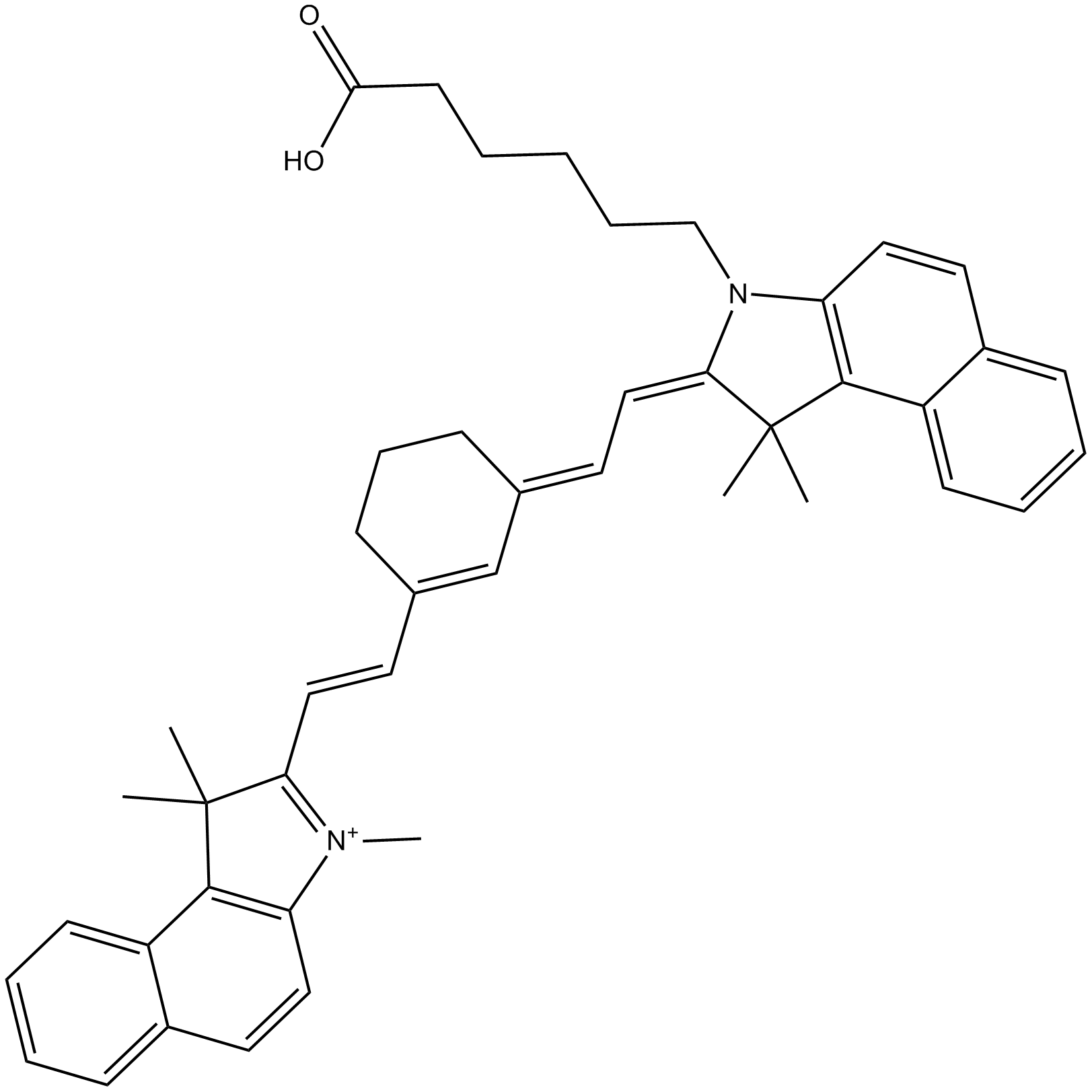 Cy7.5 carboxylic acid (non-sulfonated)