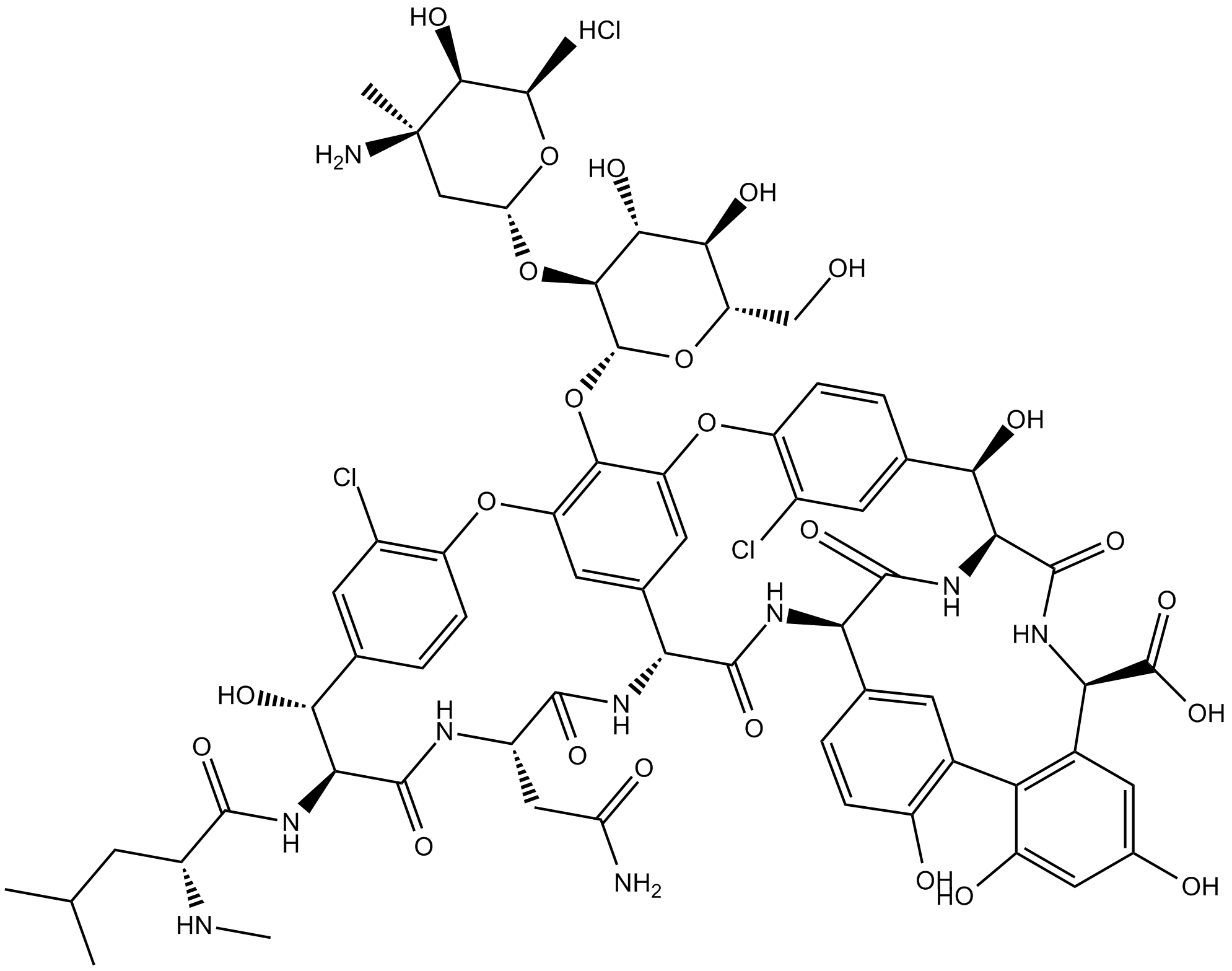 Vancomycin hydrochloride