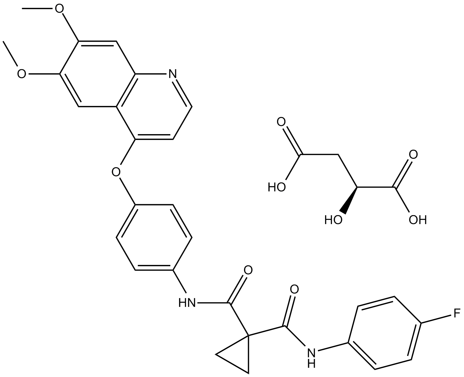 Cabozantinib malate (XL184)