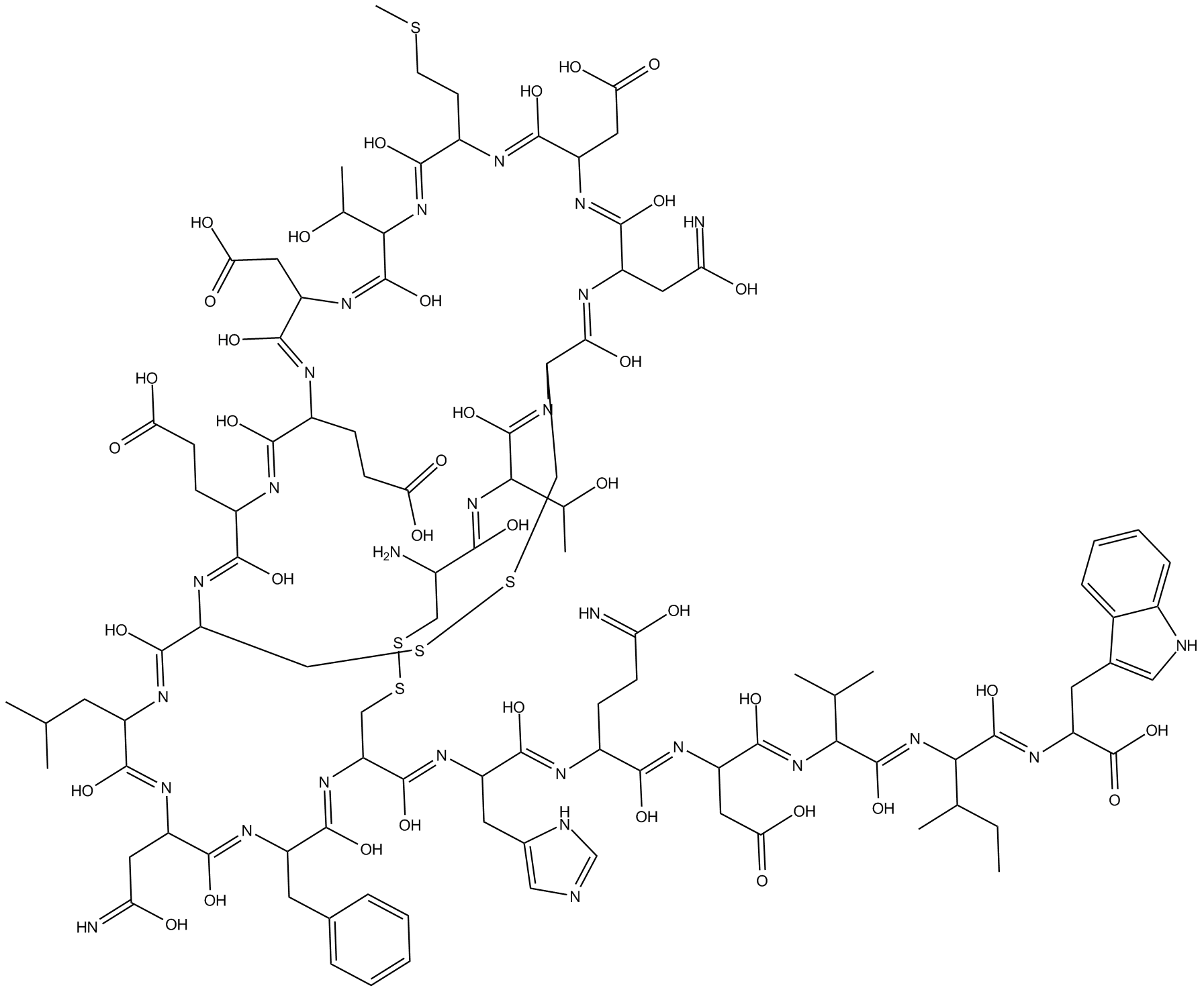 Sarafotoxin S6c
