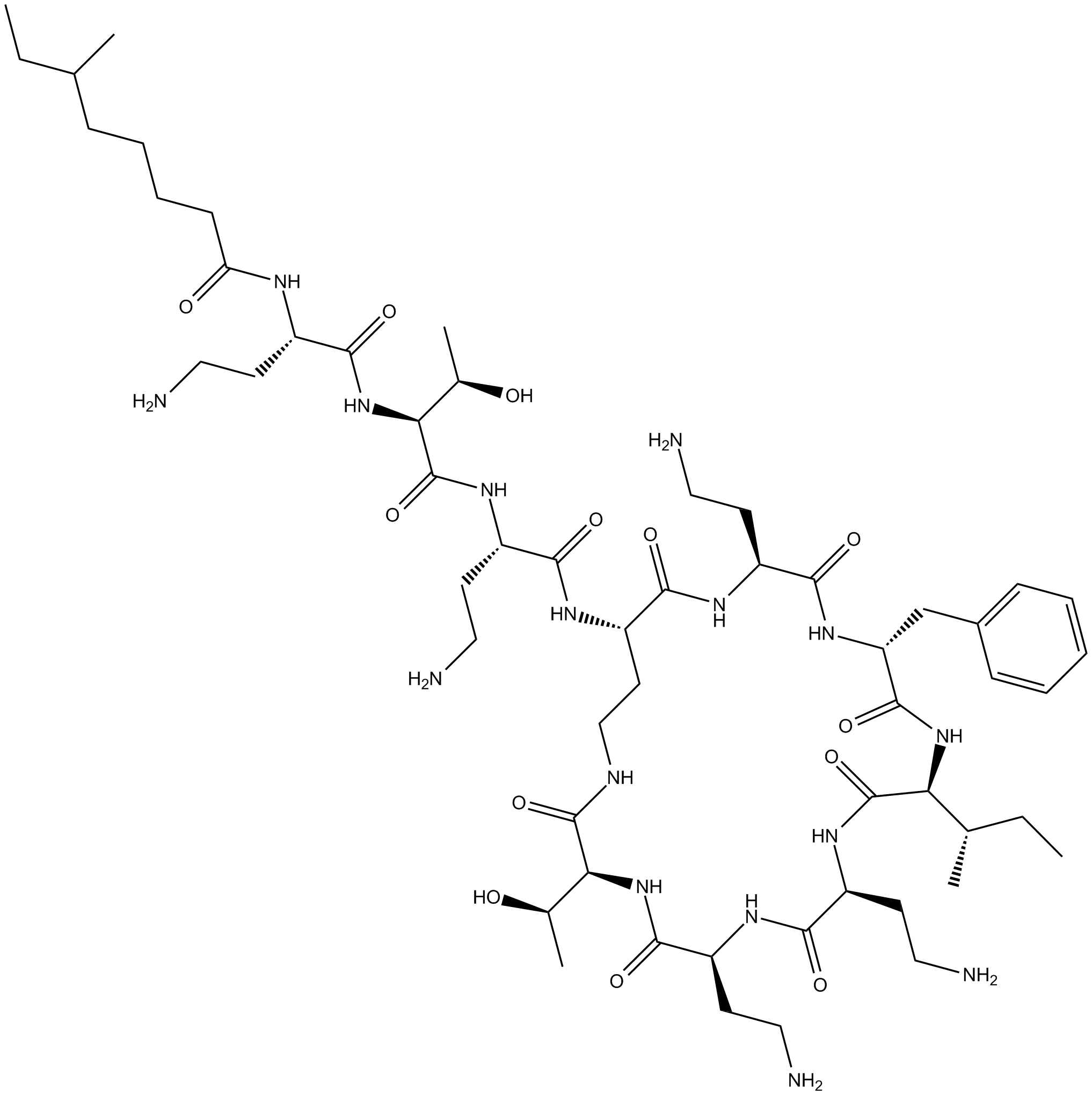 Polymyxin B1 Isoleucine