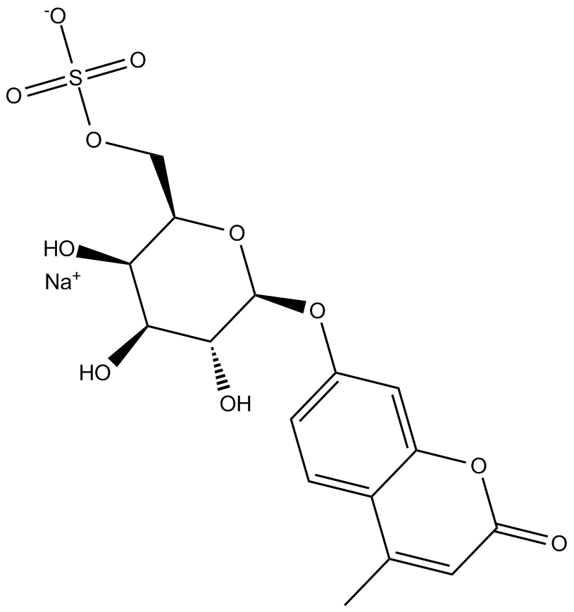 4-Methylumbelliferyl β-D-Galactopyranoside-6-sulfate (sodium salt)