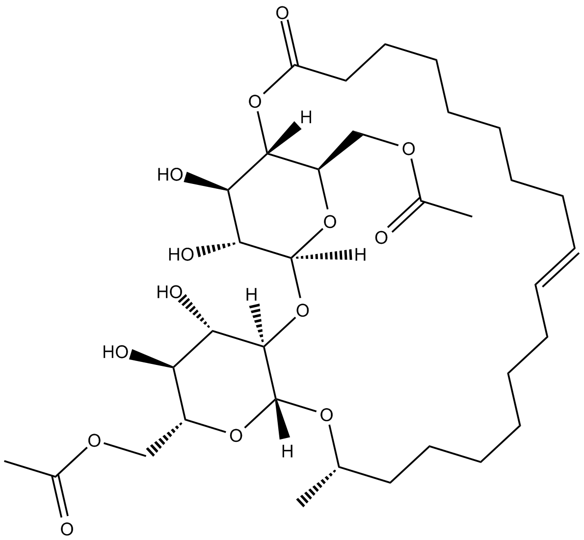 1',4"-Sophorolactone 6',6"-diacetate