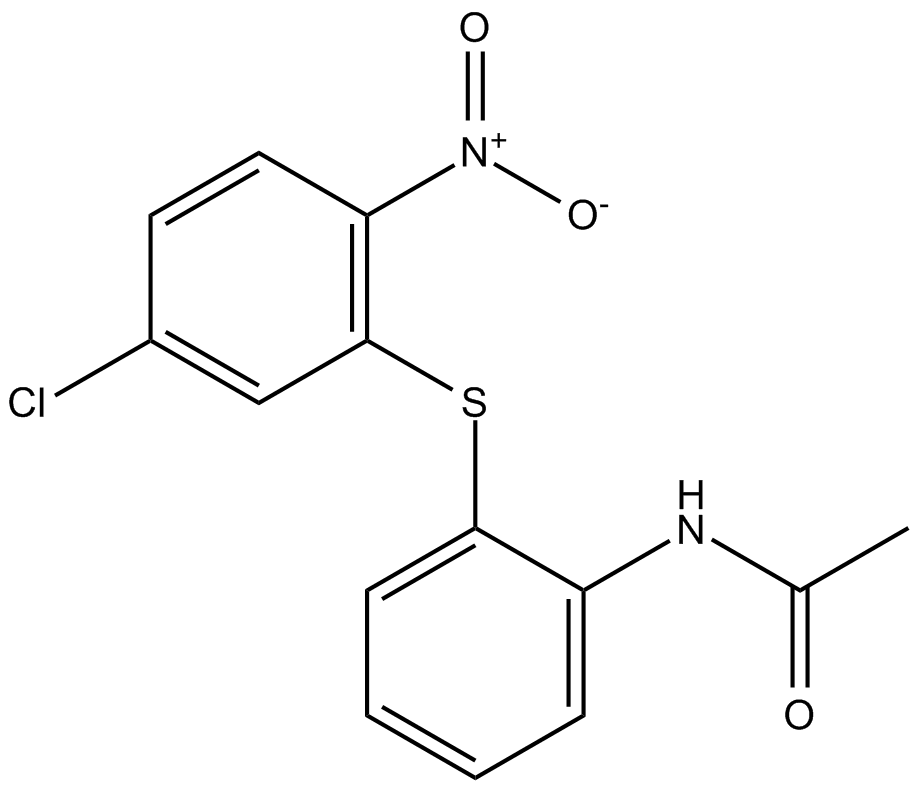 2-Acetamidophenyl 5-chloro-2-nitrophenyl sulfide