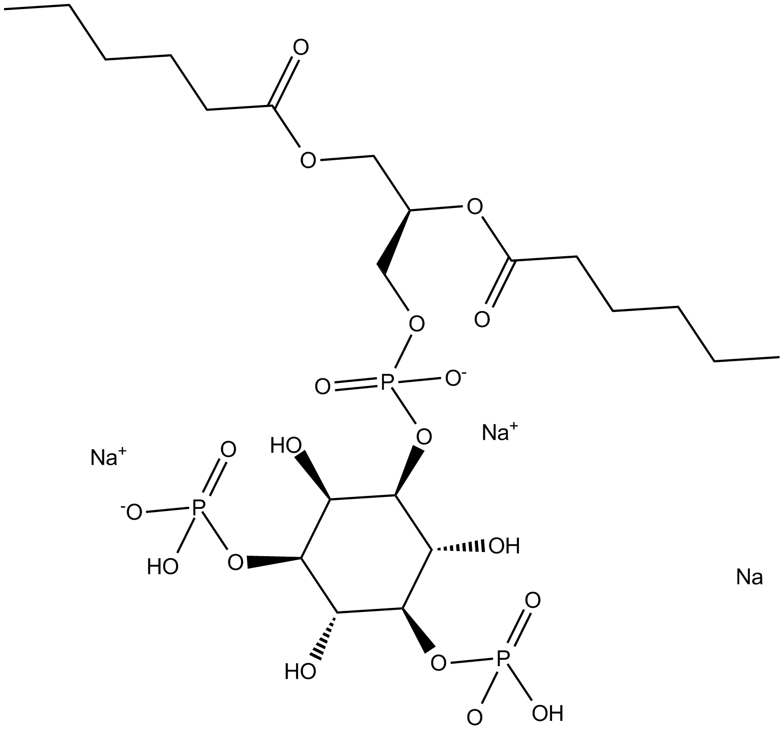 PtdIns-(3,5)-P2 (1,2-dihexanoyl) (sodium salt)