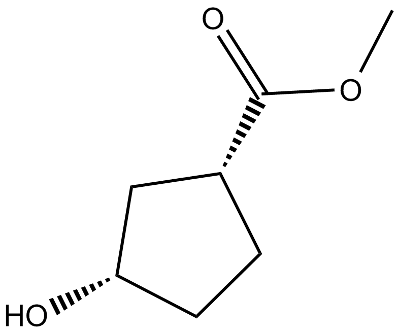 (1R,3S)-3-Hydroxycyclopentane carboxylic acid methyl ester