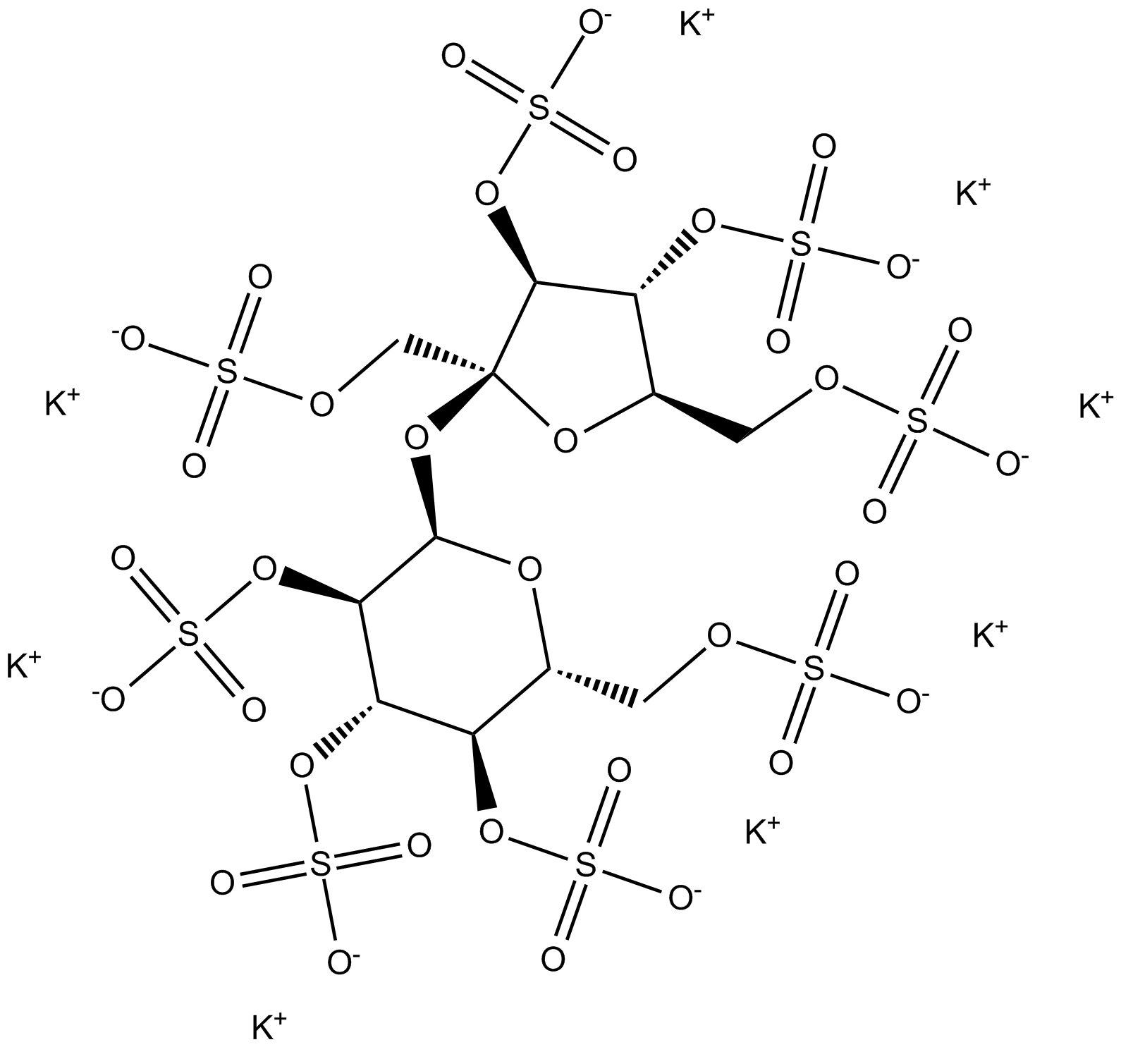 Sucrose octasulfate (potassium salt)