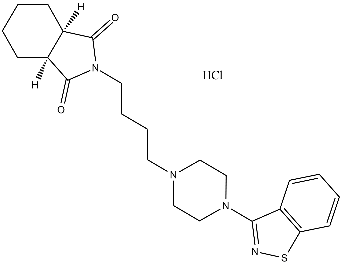 Perospirone hydrochloride