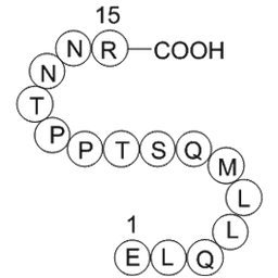 Fusion glycoprotein (92-106) [Human respiratory syncytial virus]