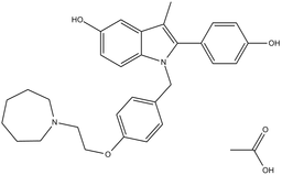 Bazedoxifene acetate