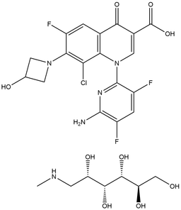 Delafloxacin meglumine