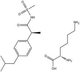 Reparixin L-lysine salt