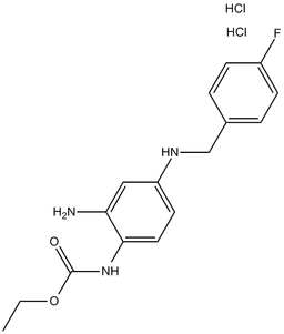 Retigabine dihydrochloride