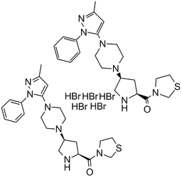 Teneligliptin hydrobromide