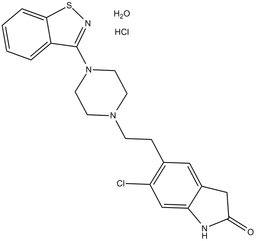 Ziprasidone hydrochloride monohydrate