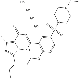 Vardenafil HCl Trihydrate
