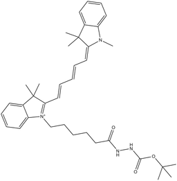 Cy5 Boc-hydrazide (non-sulfonated)
