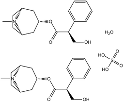 Atropine sulfate monohydrate