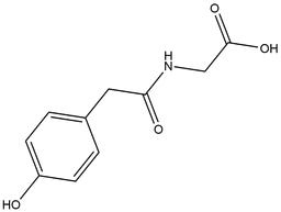 Hydroxyphenylacetylglycine