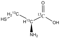L-Cysteine-¹³C3