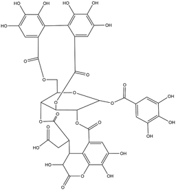 Chebulagic acid