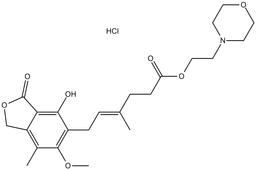 Mycophenolate mofetil hydrochloride