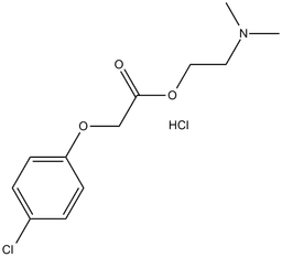 Meclofenoxate hydrochloride
