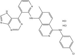 B-Raf inhibitor 1 dihydrochloride