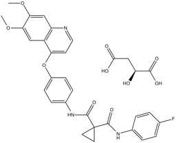 Cabozantinib malate (XL184)