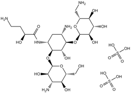 Amikacin disulfate
