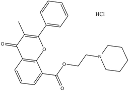 Flavoxate hydrochloride