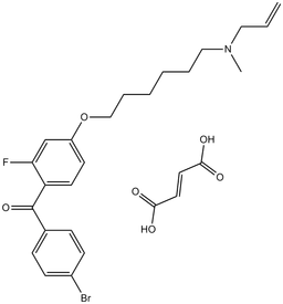 Ro 48-8071 fumarate