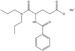 Proglumide sodium salt