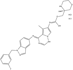 BMS 599626 dihydrochloride