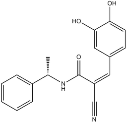 Tyrphostin B44, (+) enantiomer