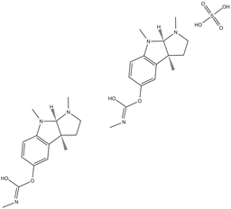 Physostigmine hemisulfate