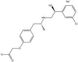 BRL 37344, sodium salt
