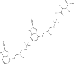 Cyanopindolol hemifumarate