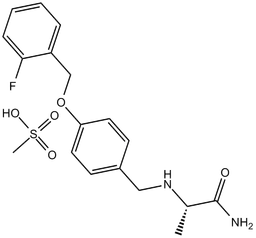 Ralfinamide mesylate
