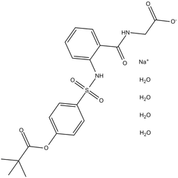 Sivelestat sodium tetrahydrate
