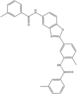 3-METHYL-N-{2-METHYL-5-[5-(3-METHYLBENZAMIDO)-1,3-BENZOXAZOL-2-YL]PHENYL}BENZAMIDE