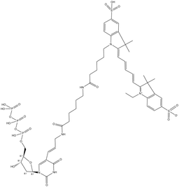 Aminoallyl-dUTP-X-Cy5