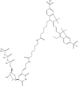 Aminoallyl-dUTP-X-Cy3