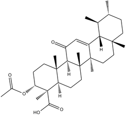 3-acetyl-11-keto-β-Boswellic Acid