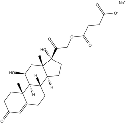 Hydrocortisone 21-hemisuccinate (sodium salt)