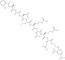 Abz-Val-Ala-Asp-Nva-Arg-Asp-Arg-Gln-EDDnp