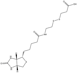 3-[2-N-(Biotinyl)aminoethyldithio]propanoic Acid