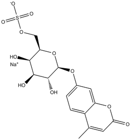 4-Methylumbelliferyl β-D-Galactopyranoside-6-sulfate (sodium salt)