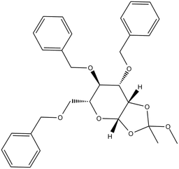 3,4,6-Tri-O-benzyl-β-D-Mannopyranose 1,2-(methyl orthoacetate)
